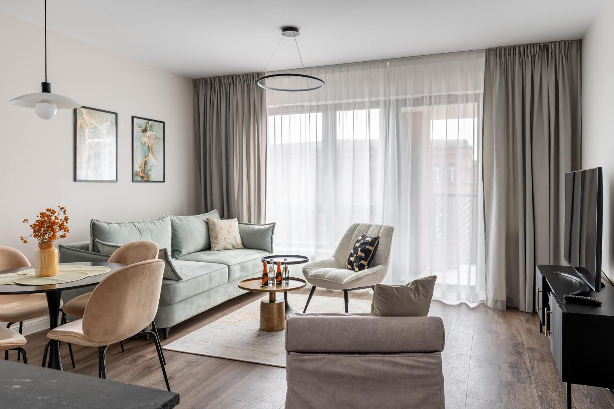 Scala City Center Premium Apartments With Parking By Lion Apartments Gdańsk Kültér fotó