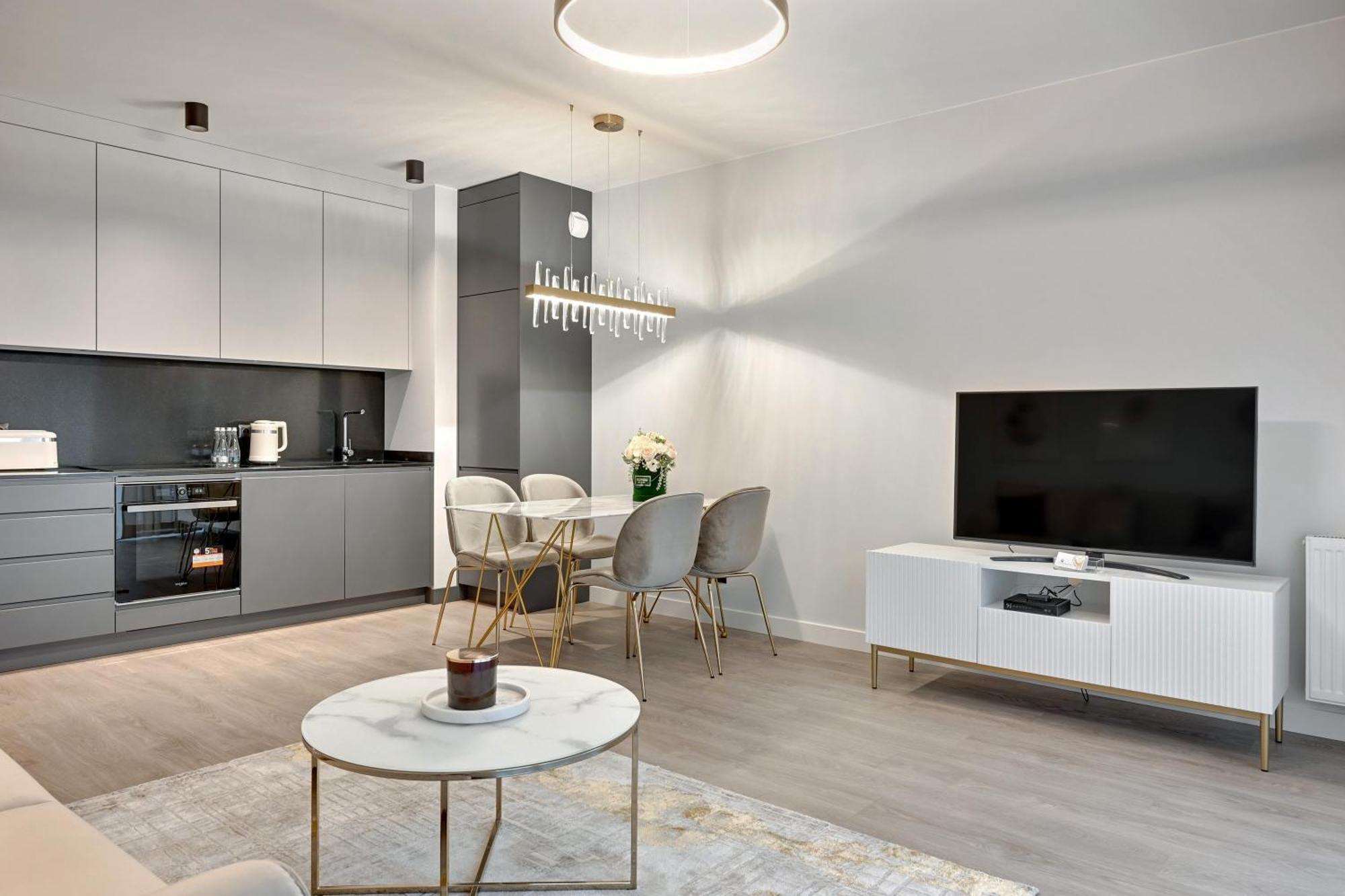 Scala City Center Premium Apartments With Parking By Lion Apartments Gdańsk Kültér fotó